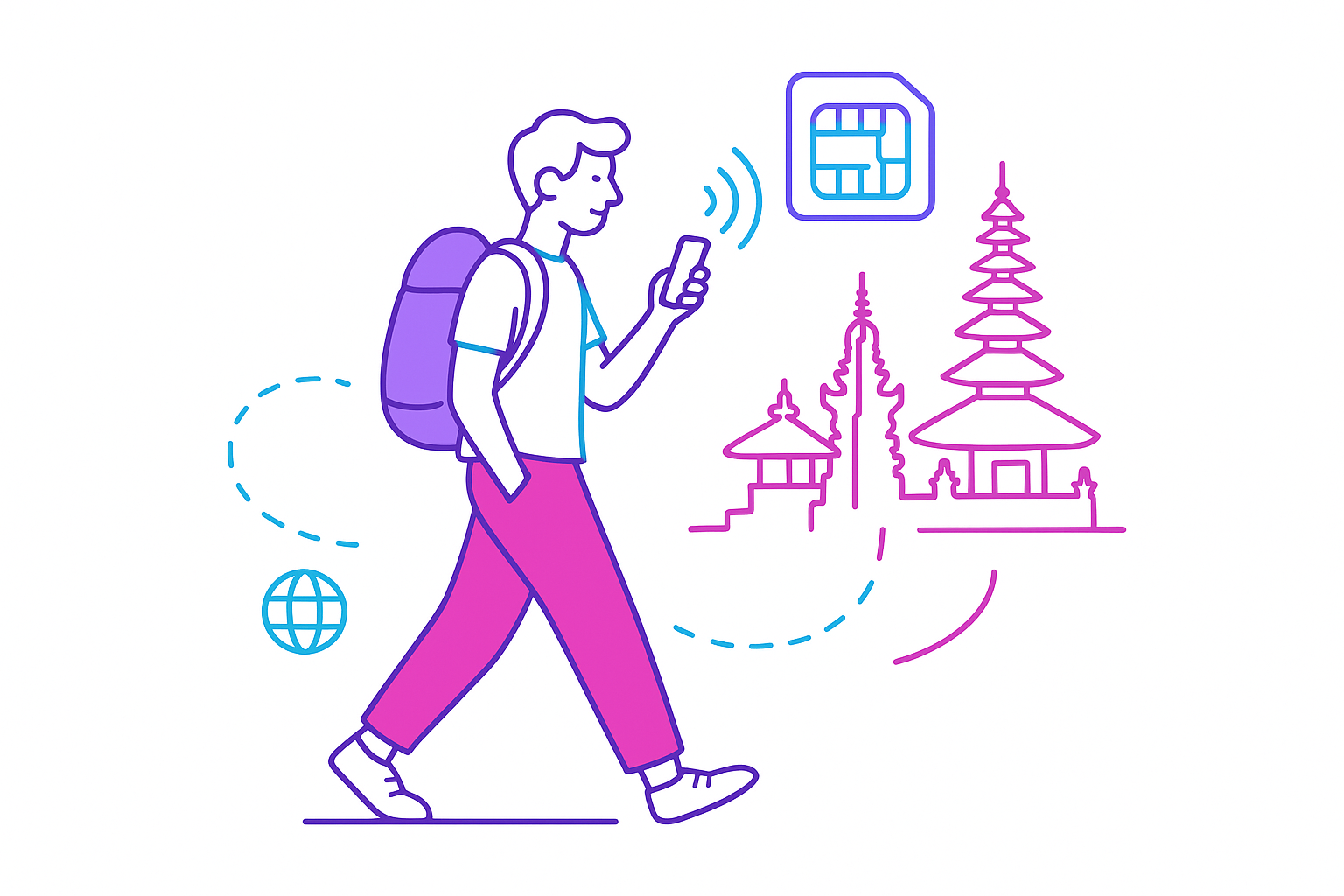 Melhor eSIM para Indonésia (Bali) em 2026