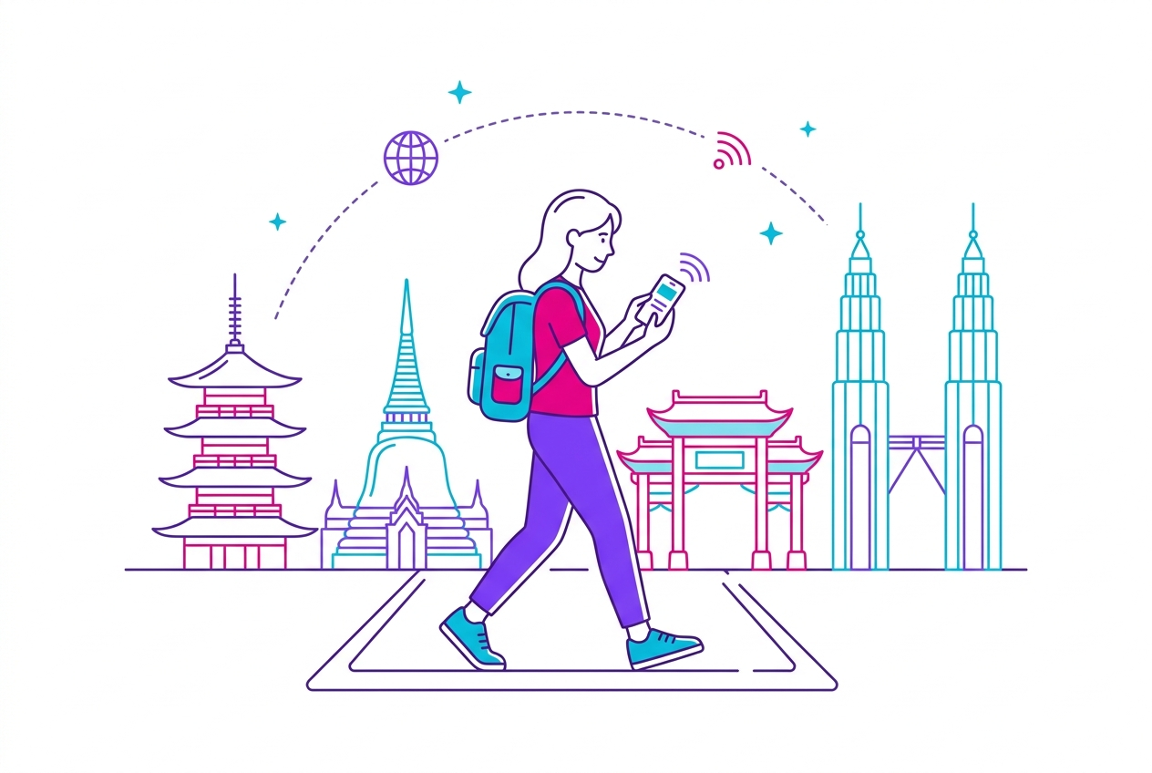 Mejor eSIM para Asia (Región) en 2026