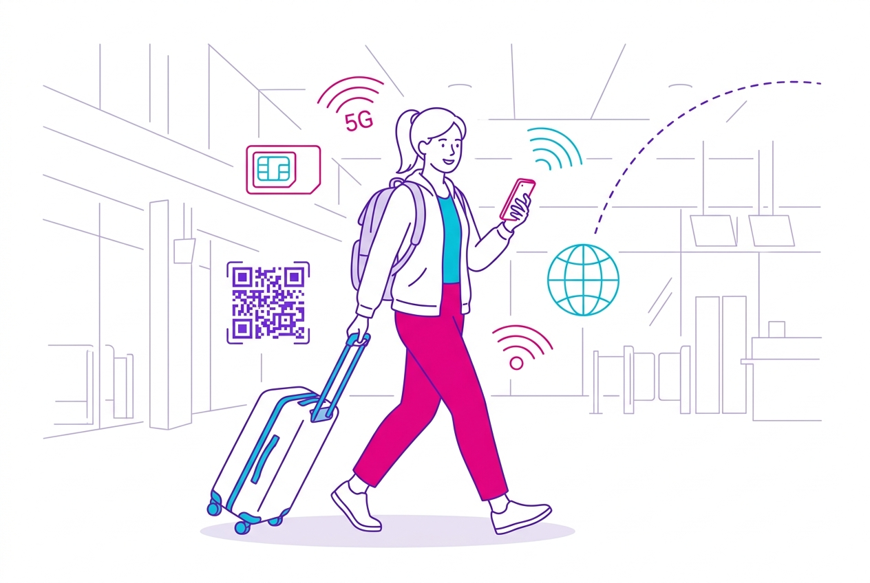 La Mejor Configuración de eSIM para Viajeros de Negocios Frecuentes en 2026