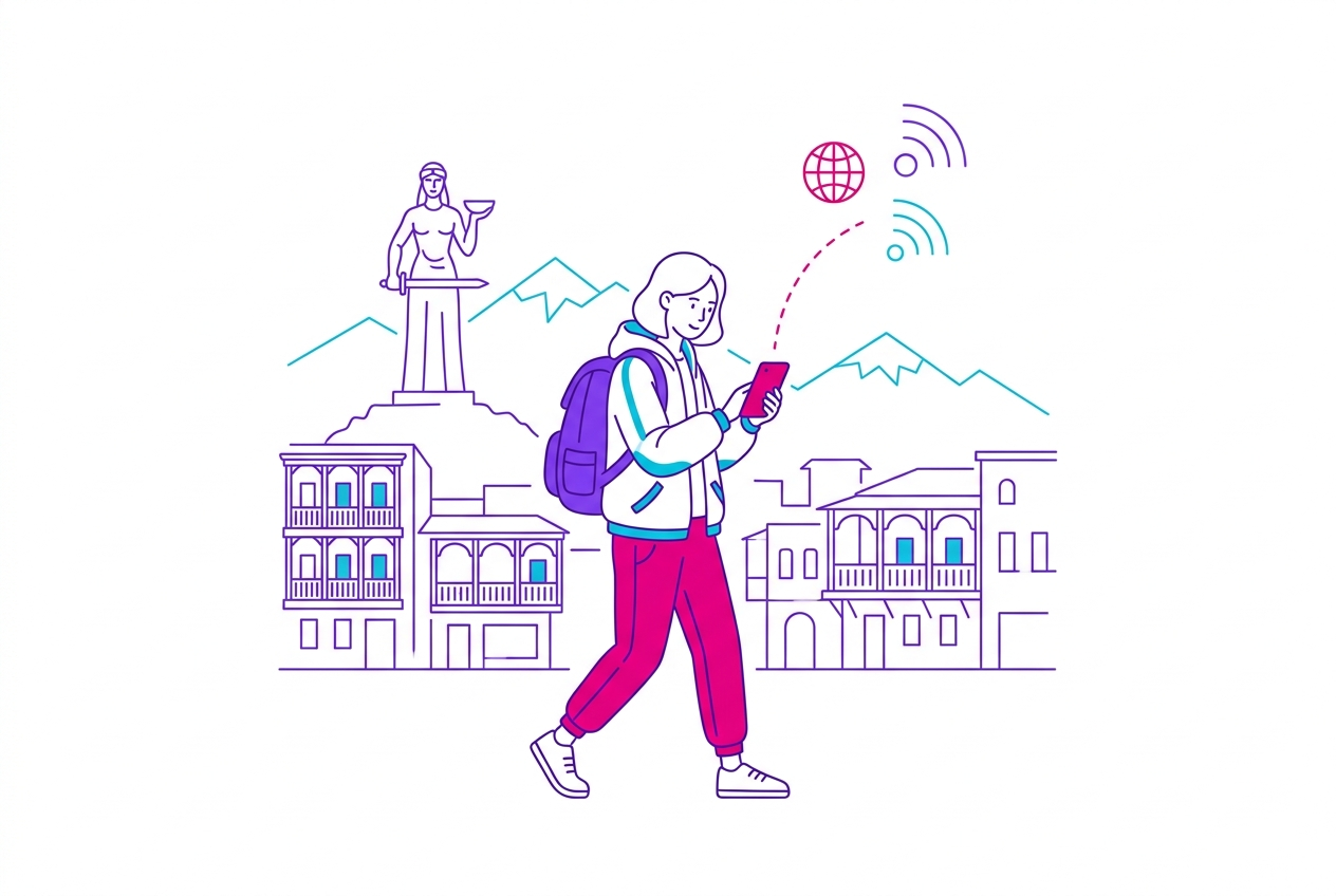 La mejor eSIM para Georgia en 2026: comparativa de planes de datos