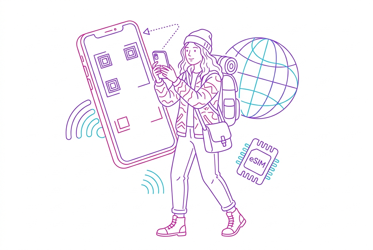 Cómo usar una eSIM en iPhone al viajar: Guía de configuración