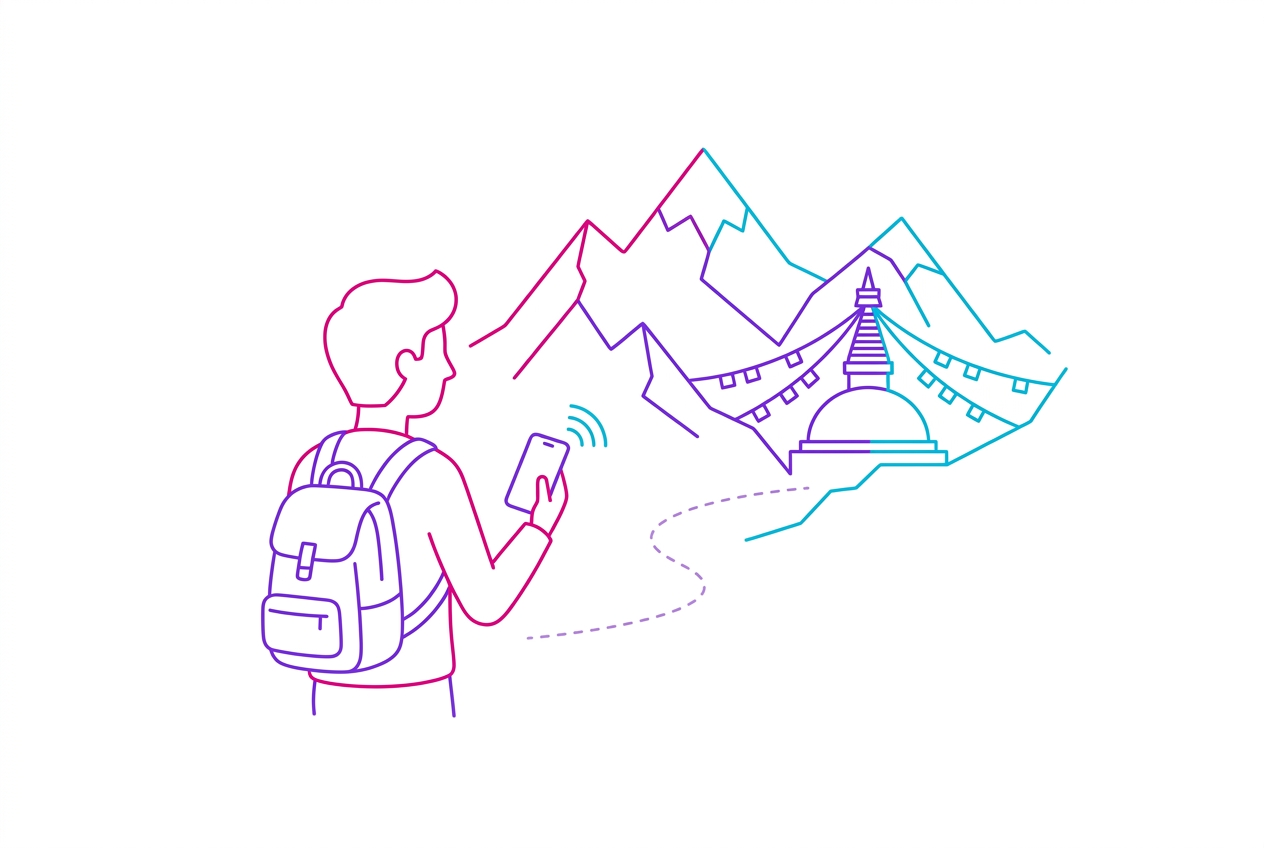 Melhor eSIM para o Nepal em 2026: Planos Pré-pagos de Internet