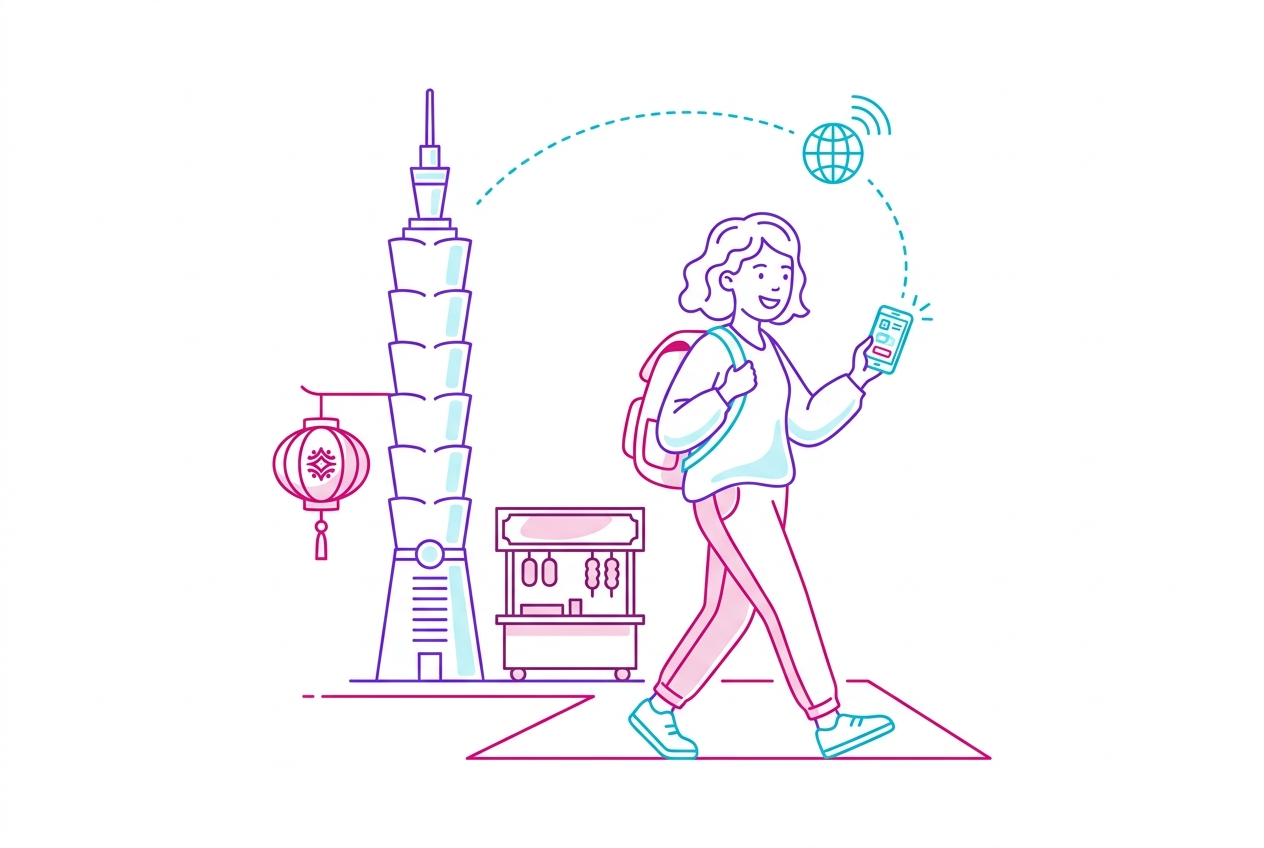 Melhor eSIM para Taiwan em 2026: dados ilimitados comparados