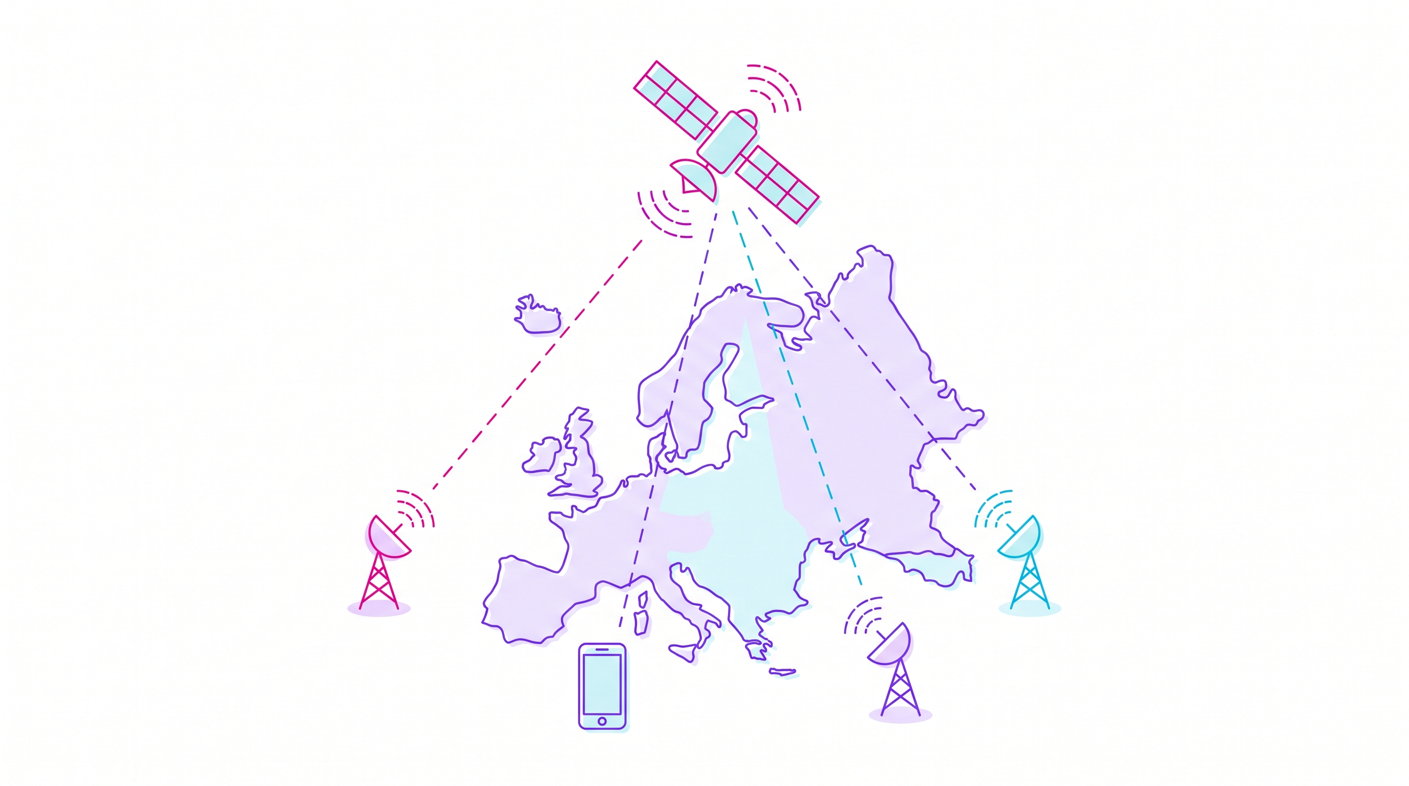 Las cuatro grandes operadoras de Europa se unen por el espectro satelital directo al celular en 2026: qué cambia para los viajeros