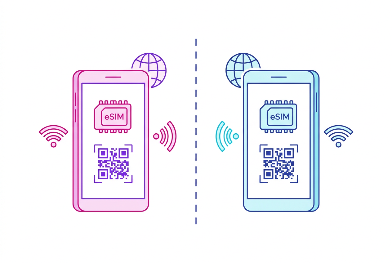 HolaSIM vs Airalo: Qual eSIM de Viagem é Melhor em 2026?