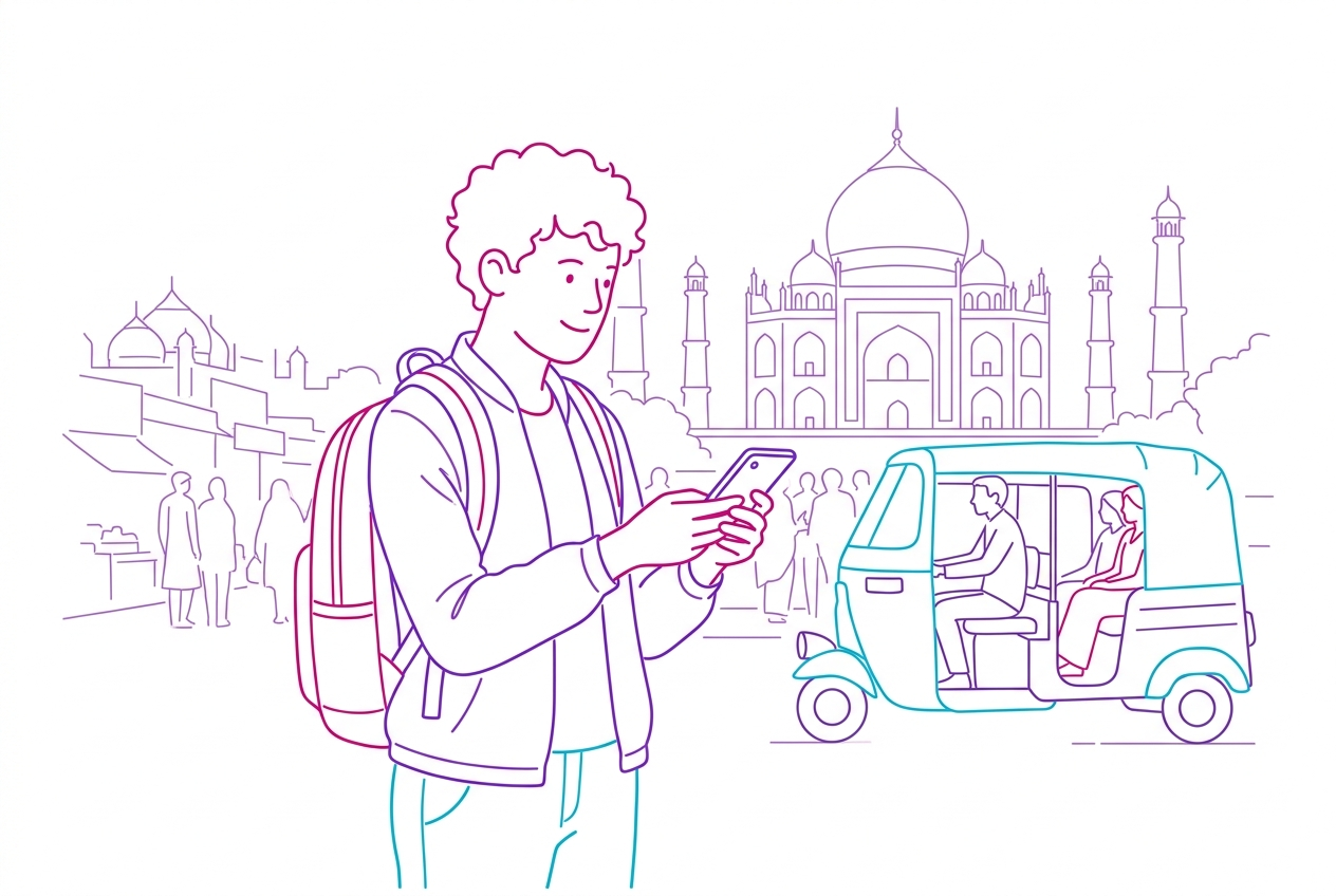 Melhor eSIM para a Índia em 2026: Guia de Dados de Viagem