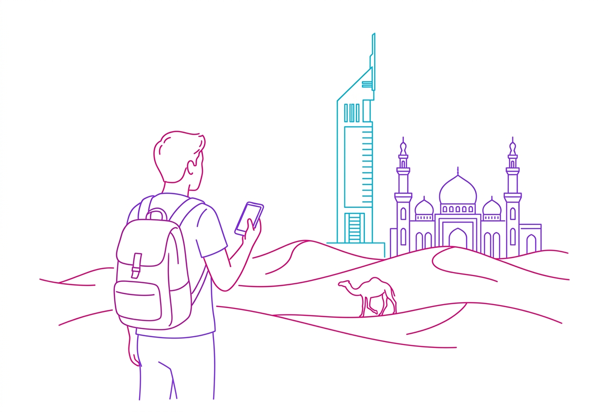 La mejor eSIM para Oriente Medio en 2026: Guía comparativa