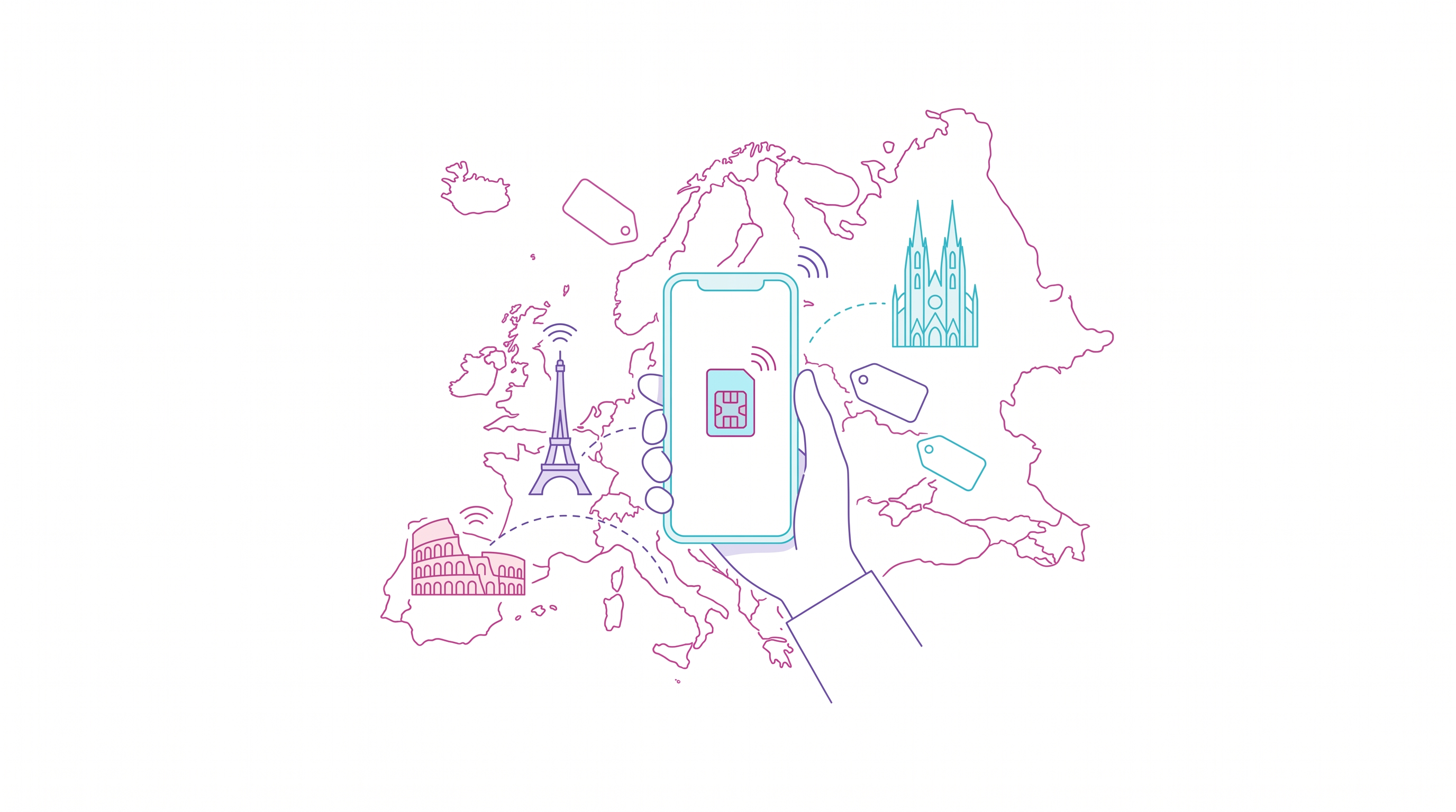 SIMZY lança eSIMs para a Europa a partir de US$ 5 em 2026: como ficam os preços